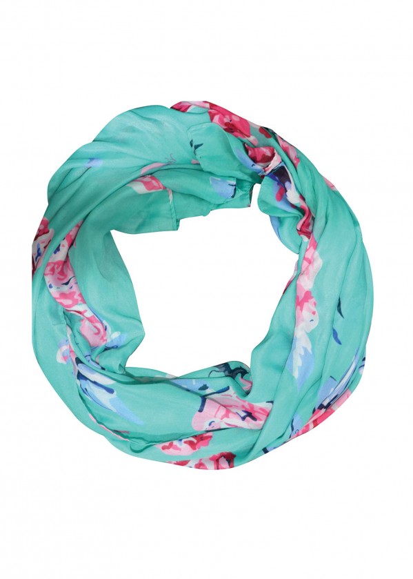 WOMENS VOILE PRINT SCARF