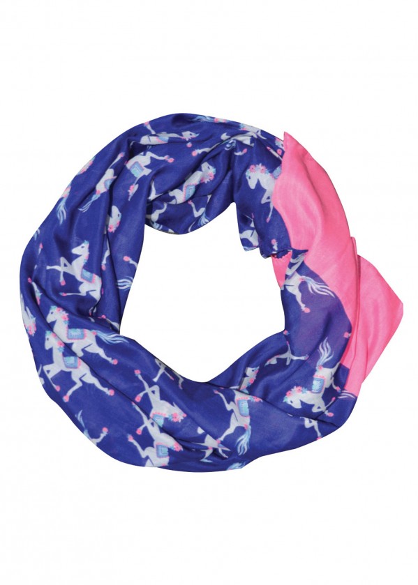 WOMENS VOILE PRINT SCARF