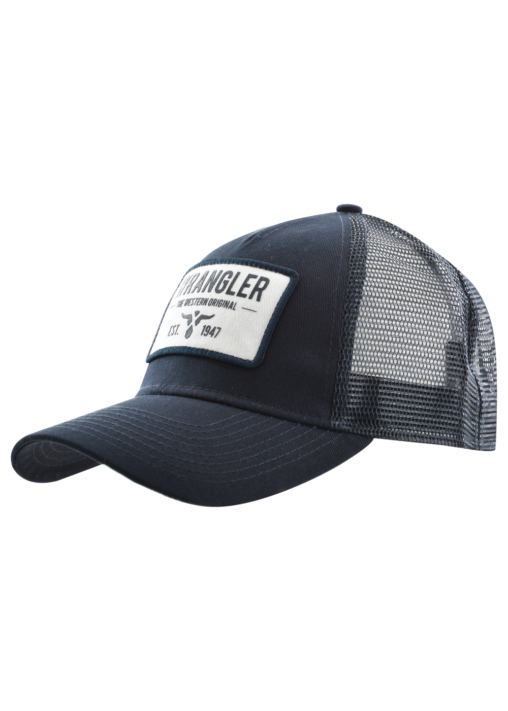 wrangler trucker cap