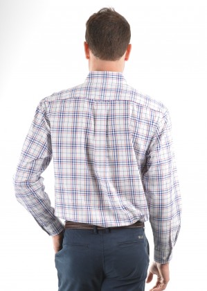 MENS TODD CHECK 2-POCKETS L/S SHIRT