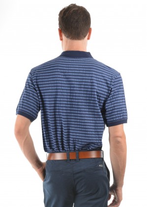 MENS KEVIN STRIPE S/S POLO