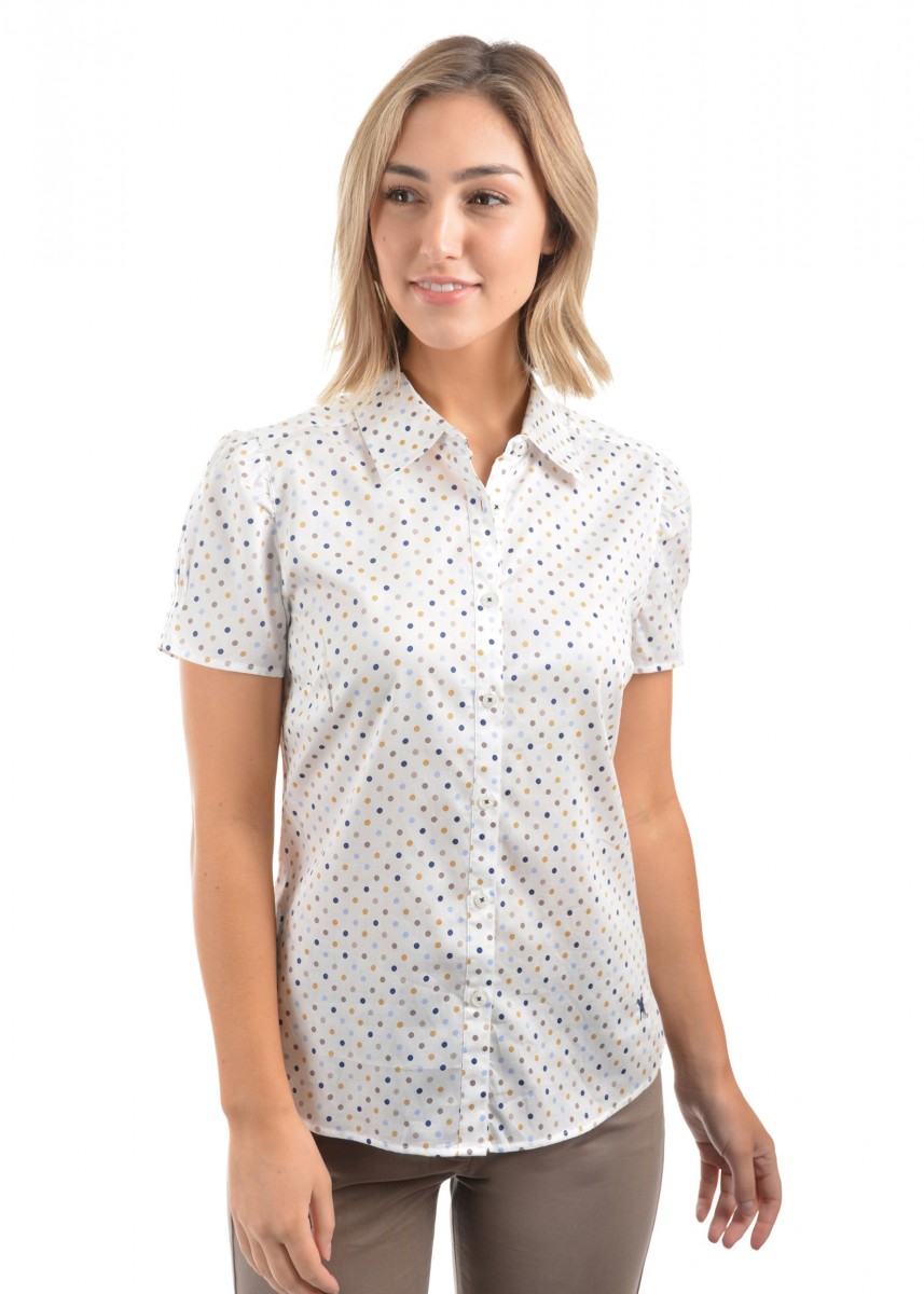 WOMENS SHELBY PRINT S/S SHIRT
