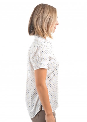 WOMENS SHELBY PRINT S/S SHIRT
