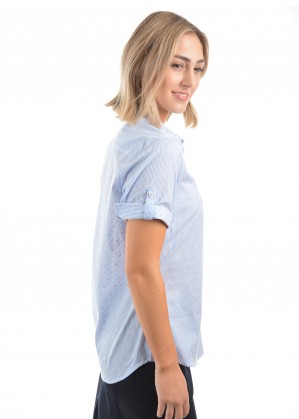 WOMENS NICKY STRIPE S/S SHIRT