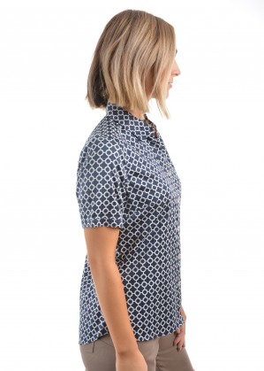 WOMENS TRACEY PRINT S/S SHIRT