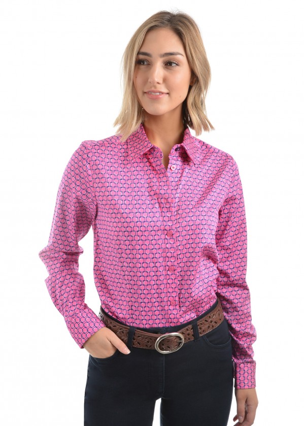 WOMENS JUDY PRINT L/S SHIRT