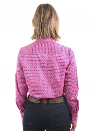 WOMENS JUDY PRINT L/S SHIRT