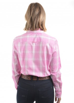 WOMENS KIRSTEN CHECK L/S SHIRT