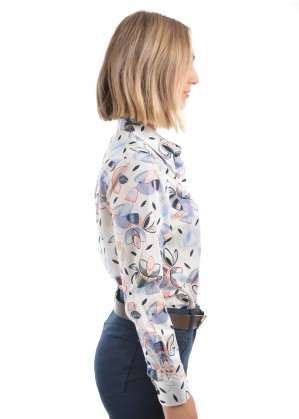 WOMENS SASHA PRINT L/S SHIRT