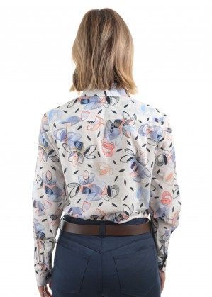 WOMENS SASHA PRINT L/S SHIRT