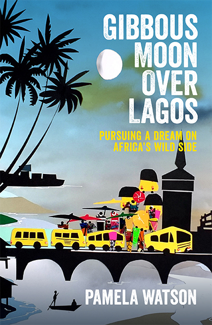 Gibbous Moon Over Lagos by Pamela Watson