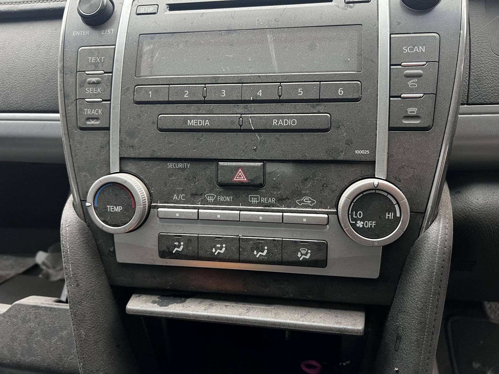 View Auto part Heater/Ac Controls Toyota Camry 2014