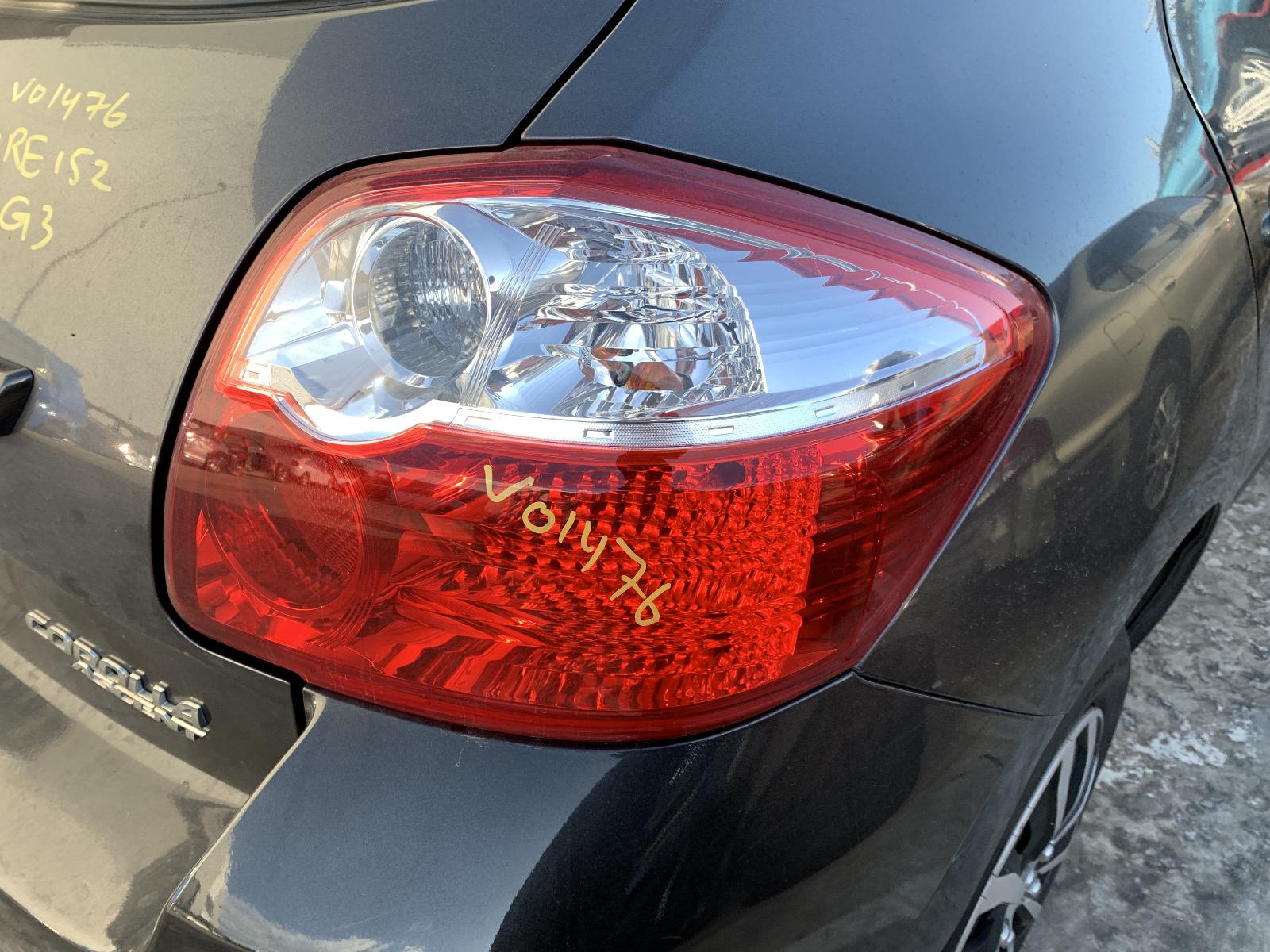 View Auto part Right Taillight Toyota Corolla 2010