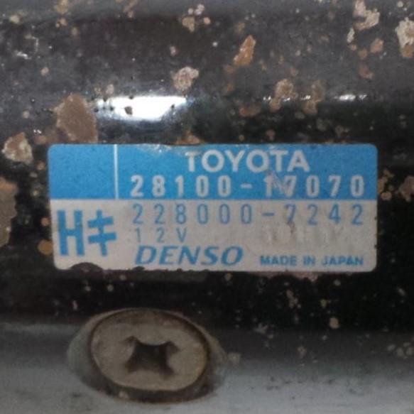 View Auto part Starter Toyota Landcruiser 2003