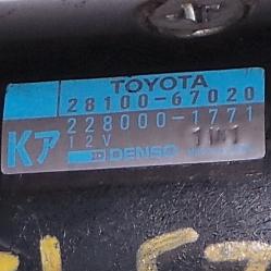 View Auto part Starter Toyota Prado 2006