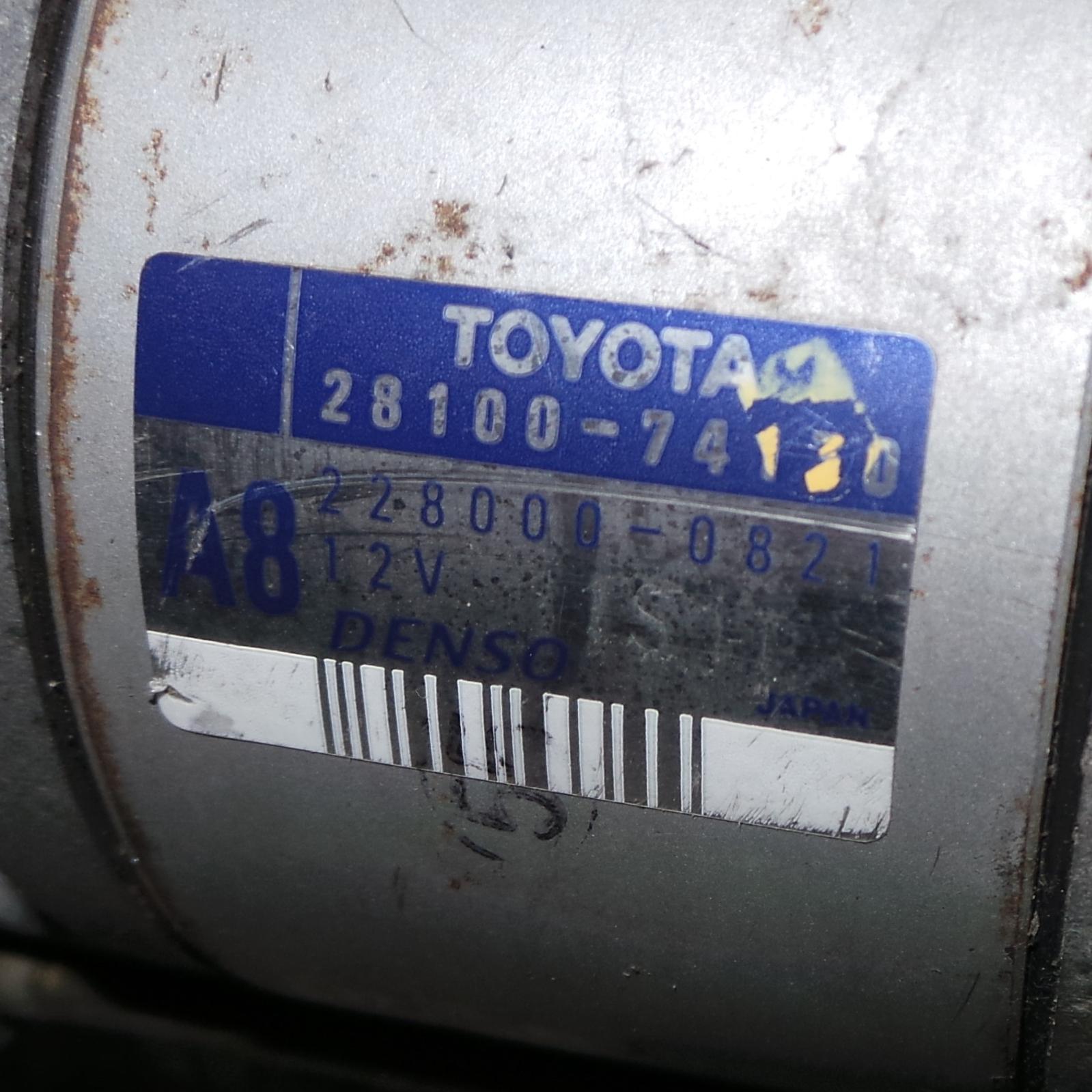 View Auto part Starter Toyota Rav4 1998