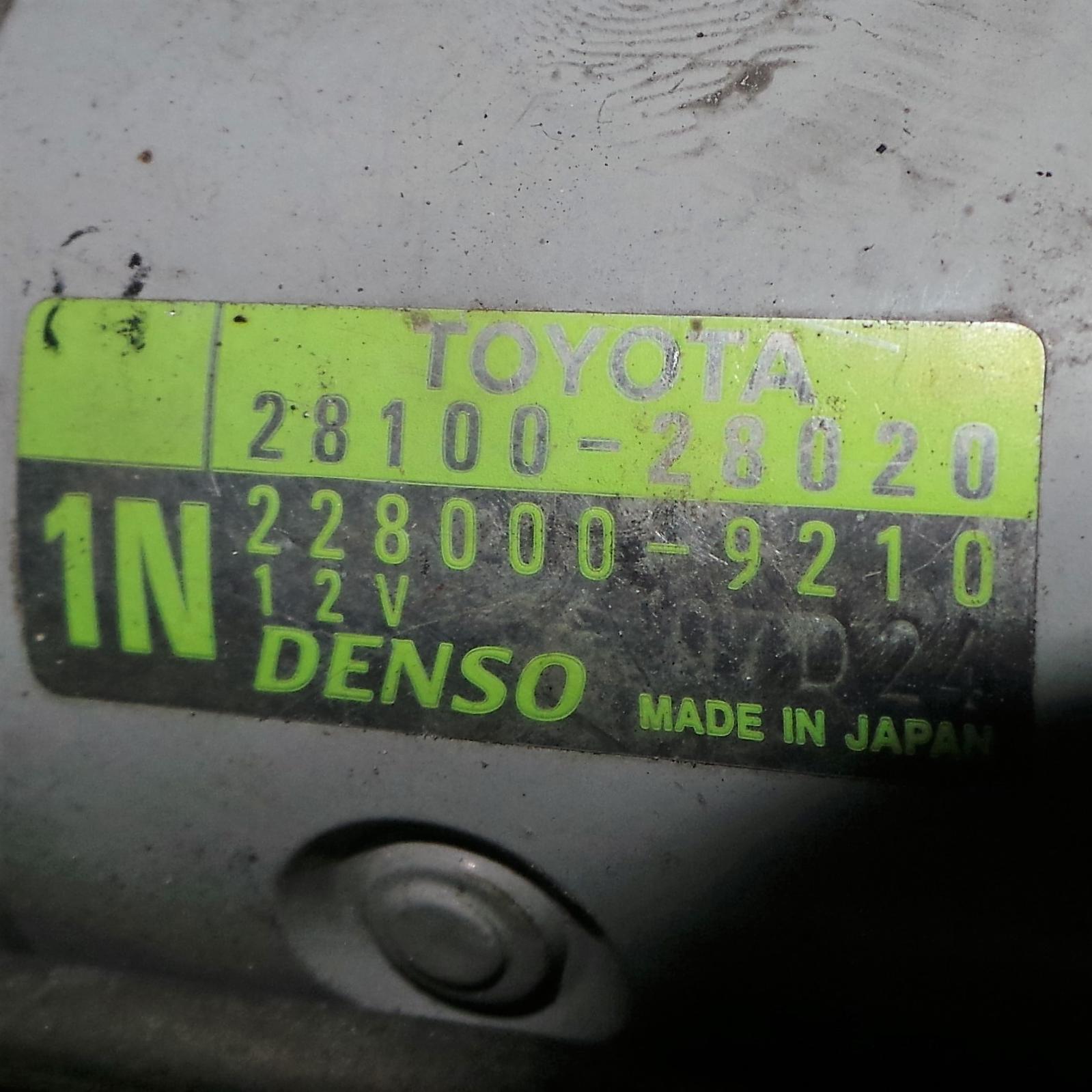 View Auto part Starter Toyota Tarago 2002