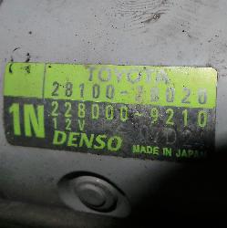 View Auto part Starter Toyota Tarago 2002