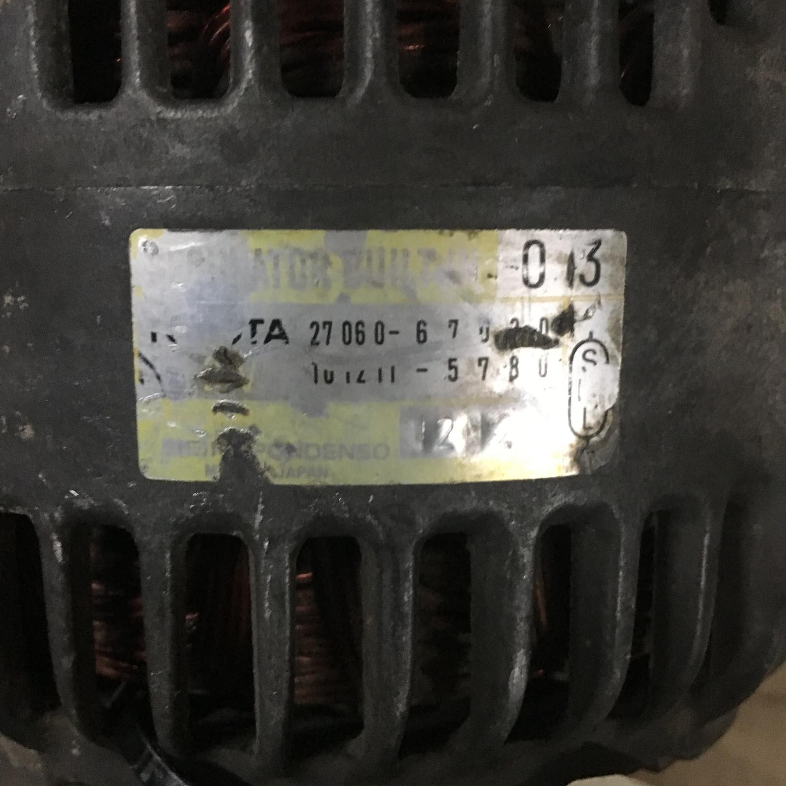View Auto part Alternator Toyota Surf 1994