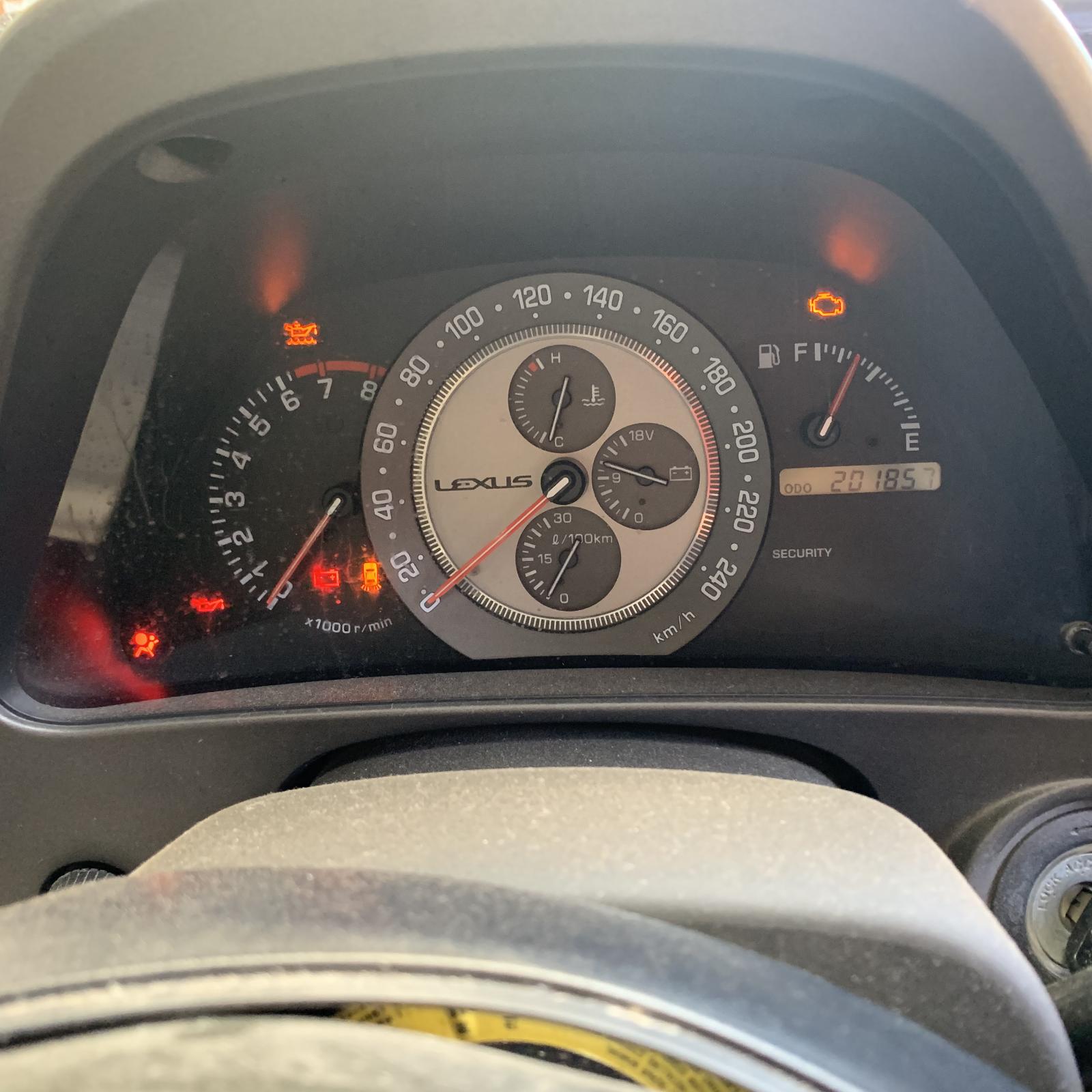 Airbag Module/Sensor Is200/is300 Lexus 1999