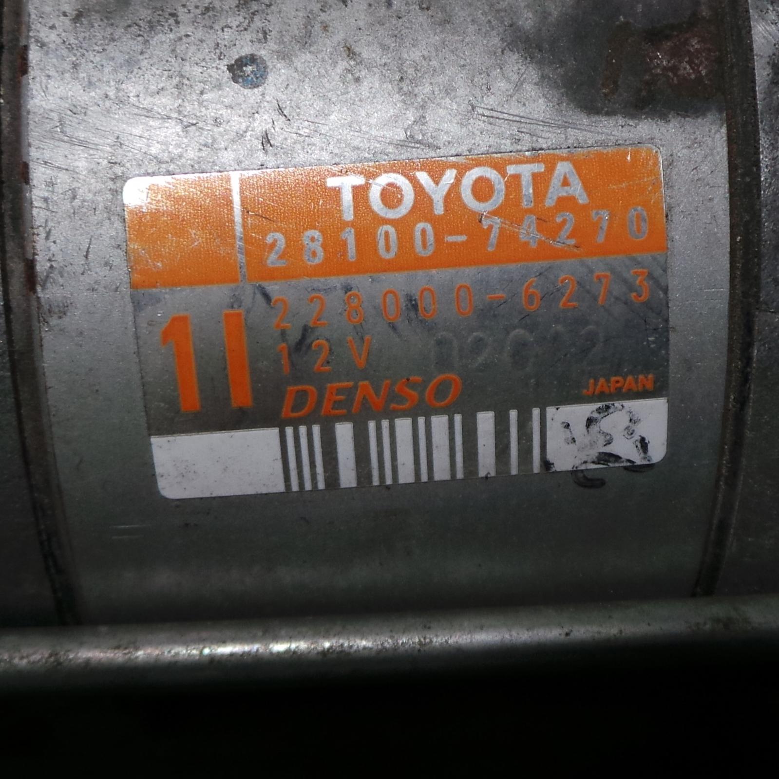 View Auto part Starter Toyota Avensis 2002