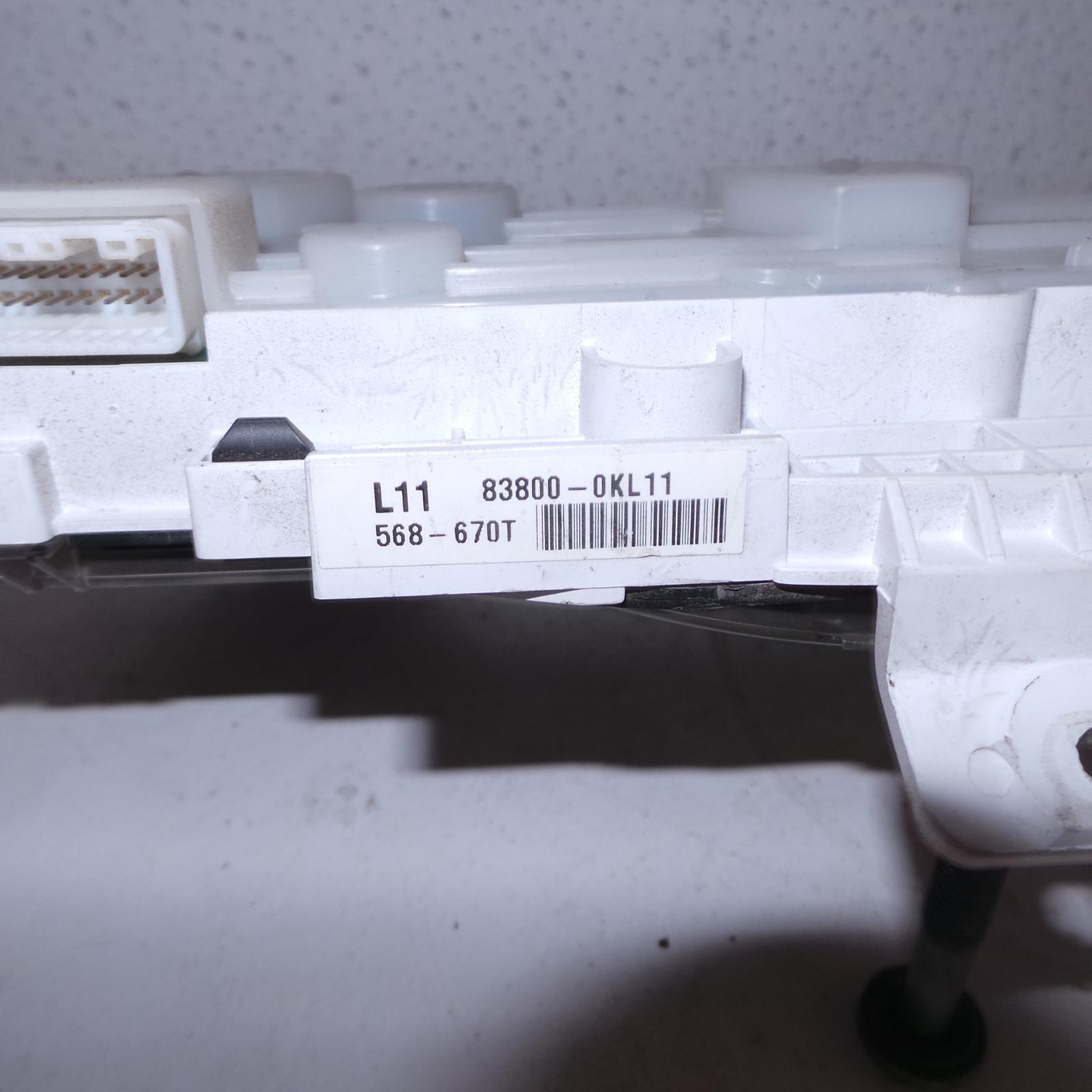 View Auto part Instrument Cluster Toyota Hilux 2009