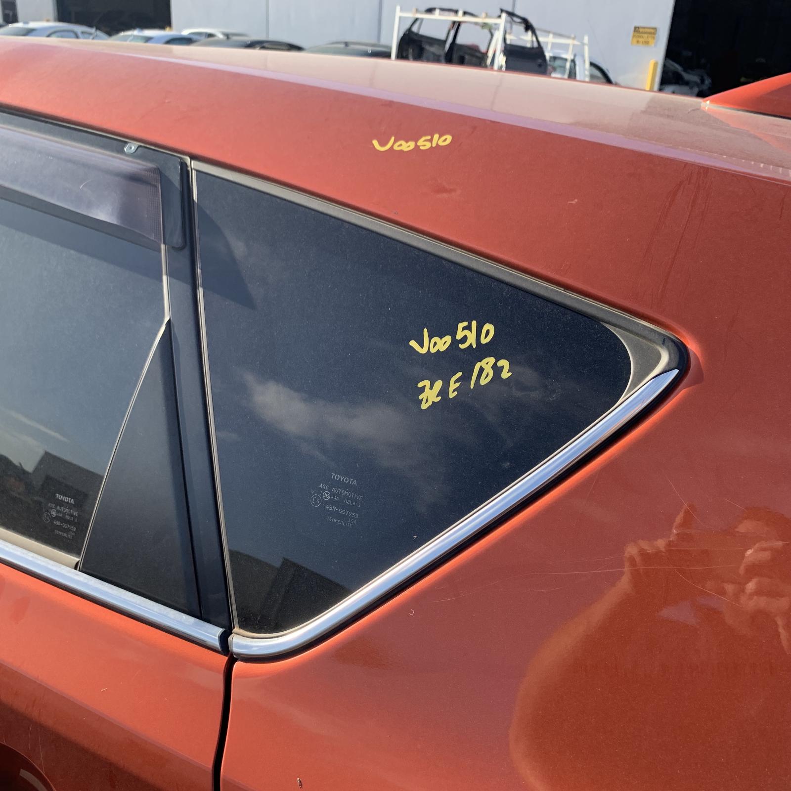 View Auto part Left Rear Side Glass Toyota Corolla 2015
