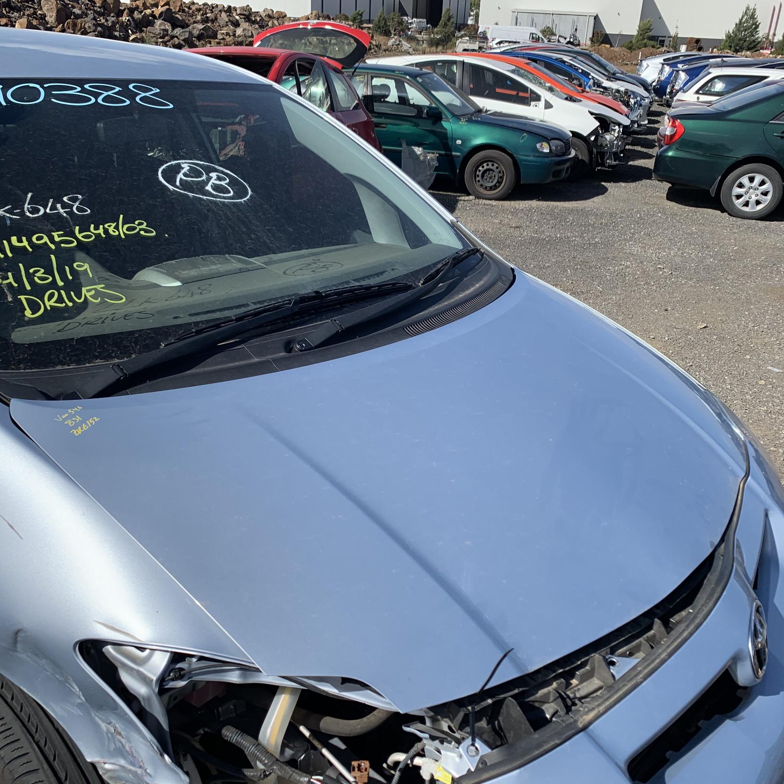 View Auto part Bonnet Toyota Corolla 2008