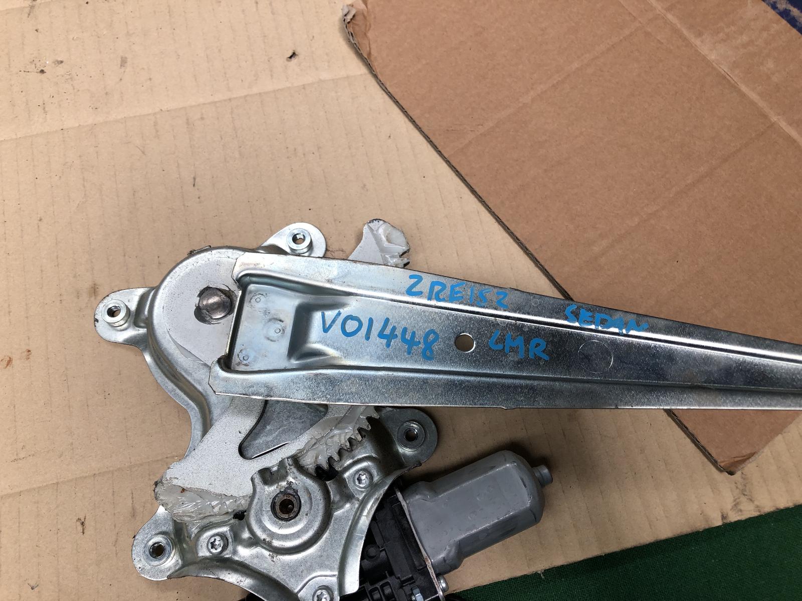 View Auto part Left Rear Wnd Reg/Motor Toyota Corolla 2011