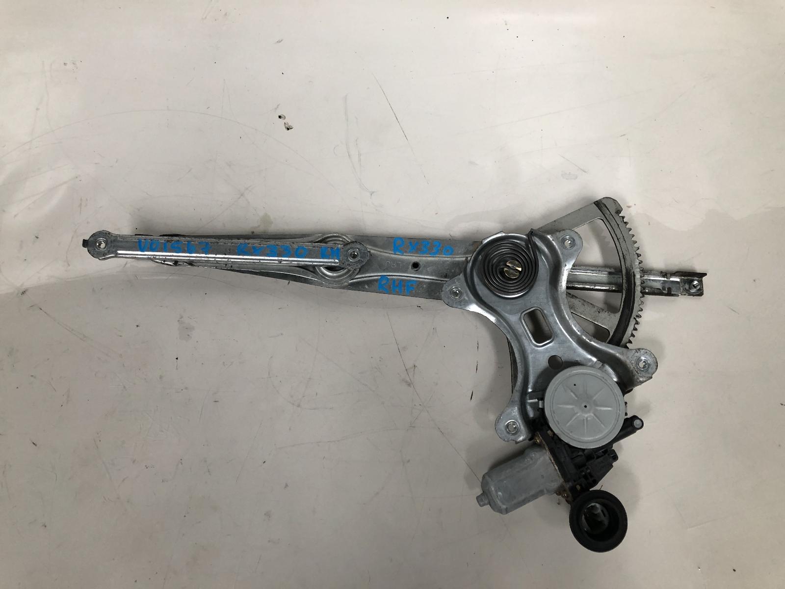 View Auto part Right Front Window Reg/Motor Lexus Rx Series 2003