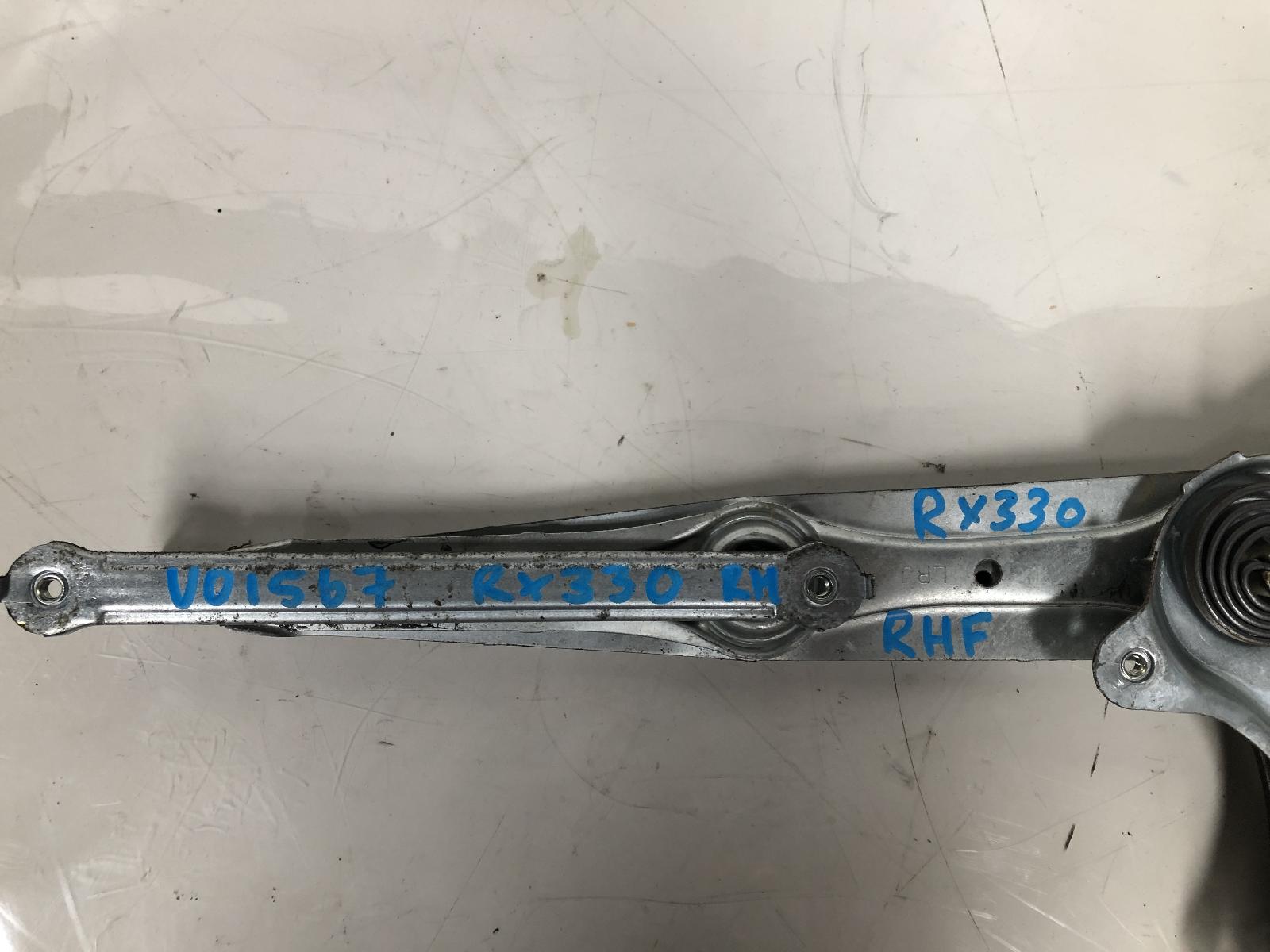View Auto part Right Front Window Reg/Motor Lexus Rx Series 2003