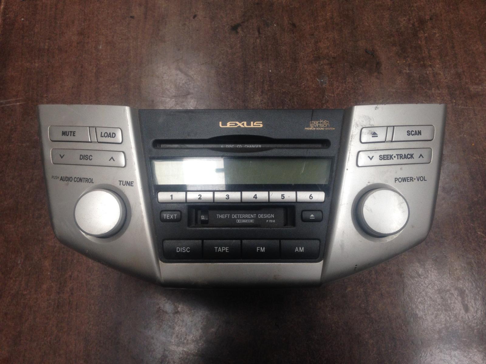 View Auto part Radio/Cd/Dvd/Sat/Tv Lexus Rx Series 2003