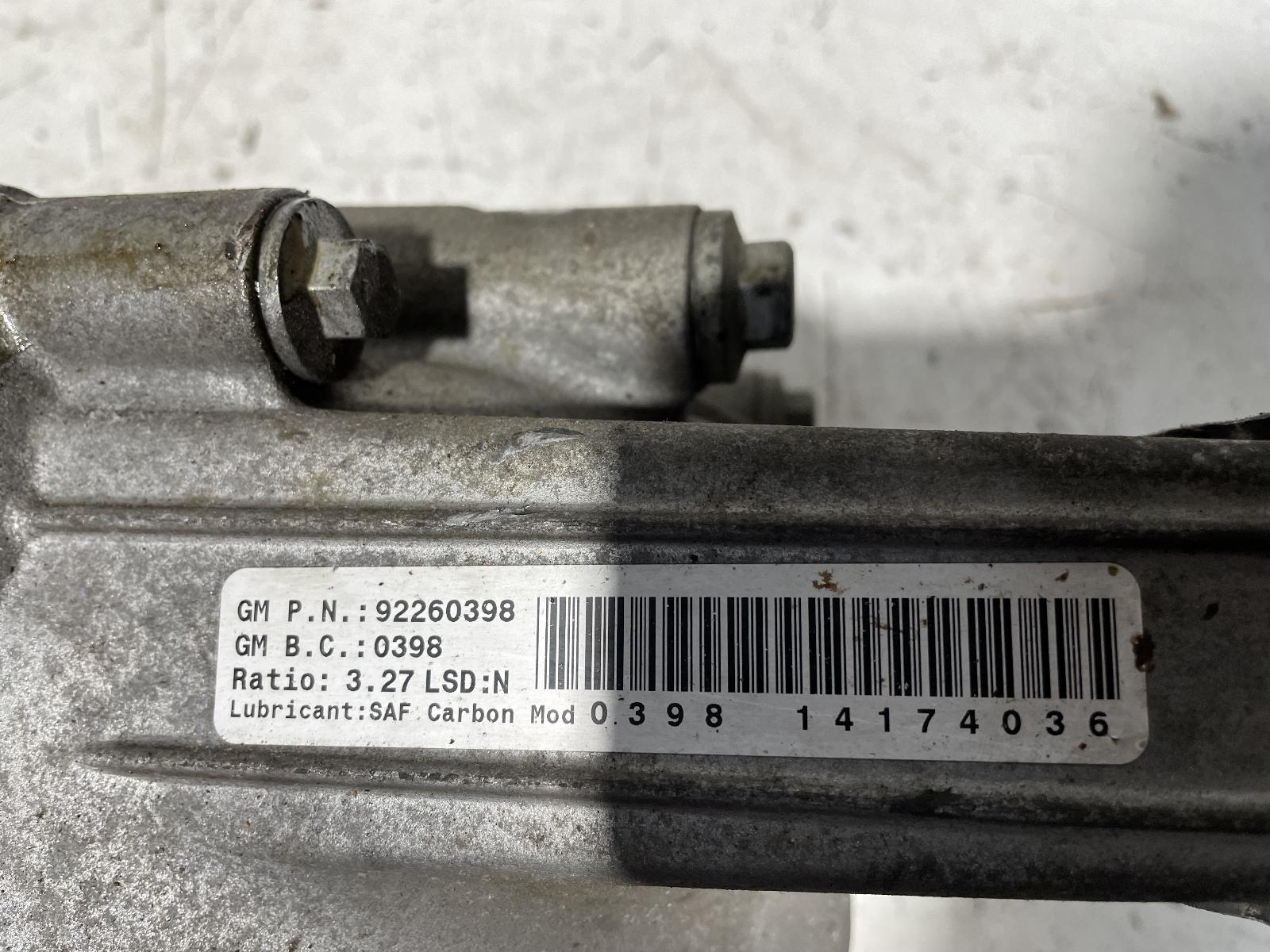 View Auto part Differential Centre Holden Commodore 2014