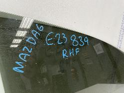 View Auto part Right Front Door Window Mazda 6 2011