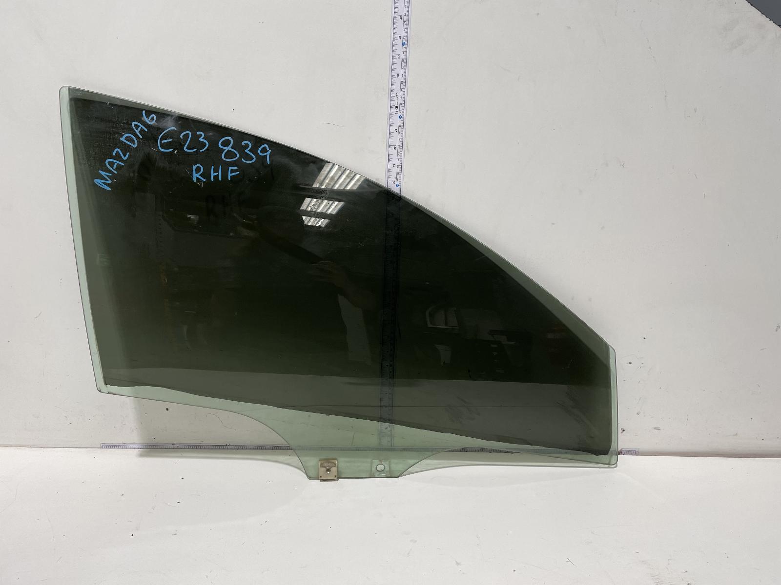 View Auto part Right Front Door Window Mazda 6 2011