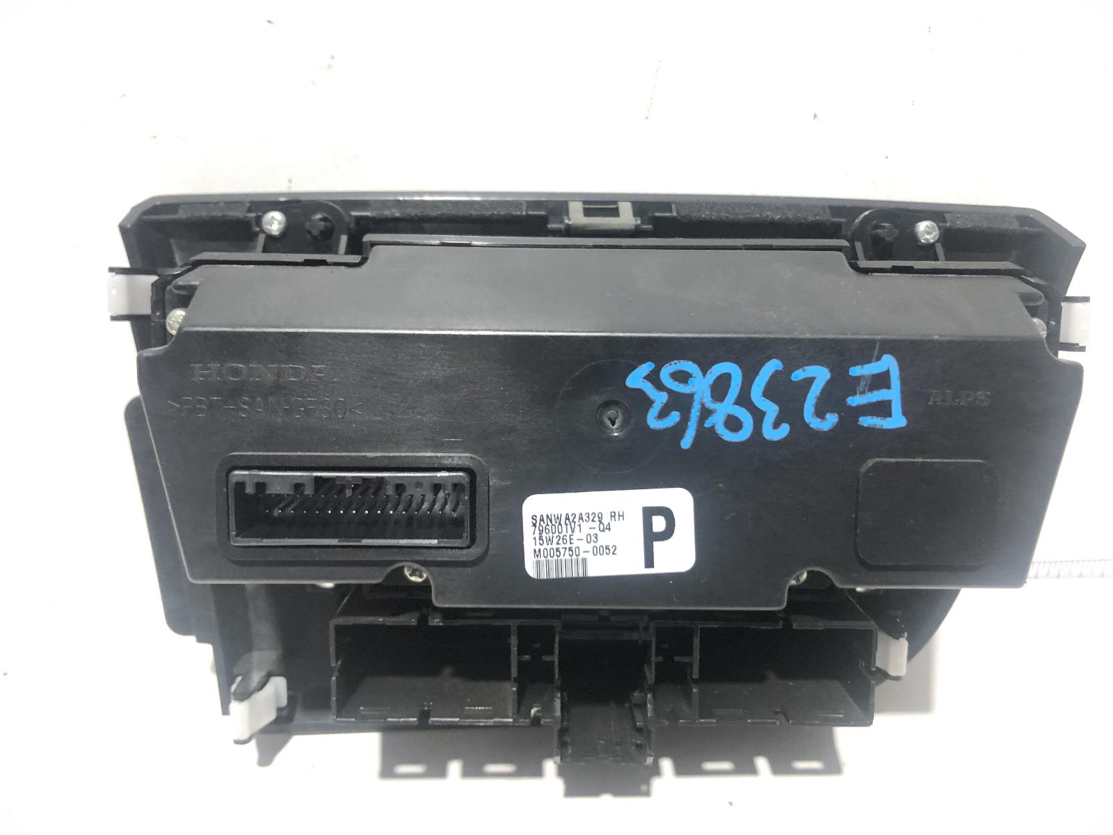 View Auto part Heater/Ac Controls Honda Civic 2015