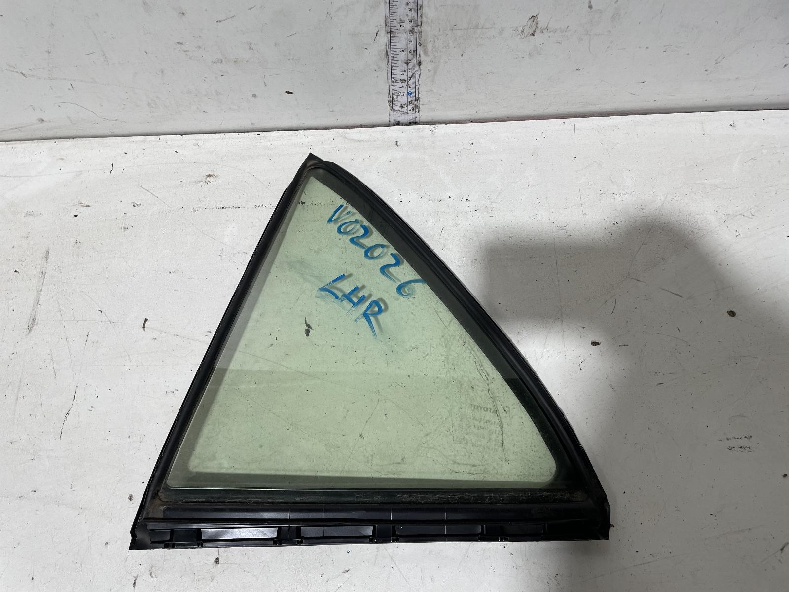 View Auto part Left Rear 1/4 Door Glass Toyota Corolla 2020