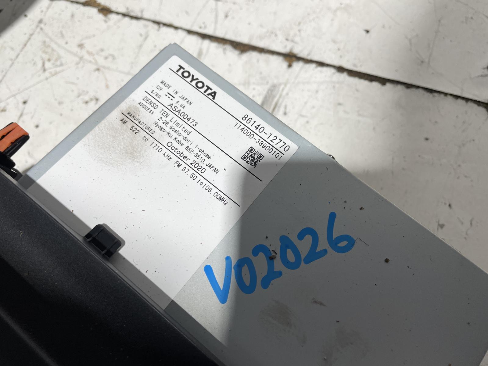 View Auto part Radio/Cd/Dvd/Sat/Tv Toyota Corolla 2020