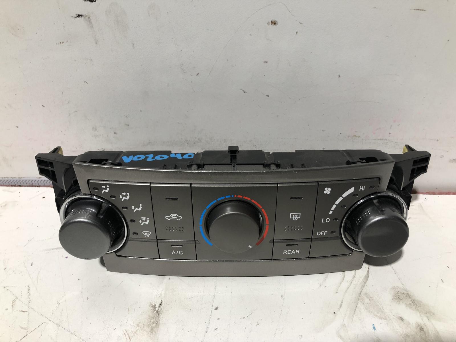View Auto part Heater/Ac Controls Toyota Kluger 2012