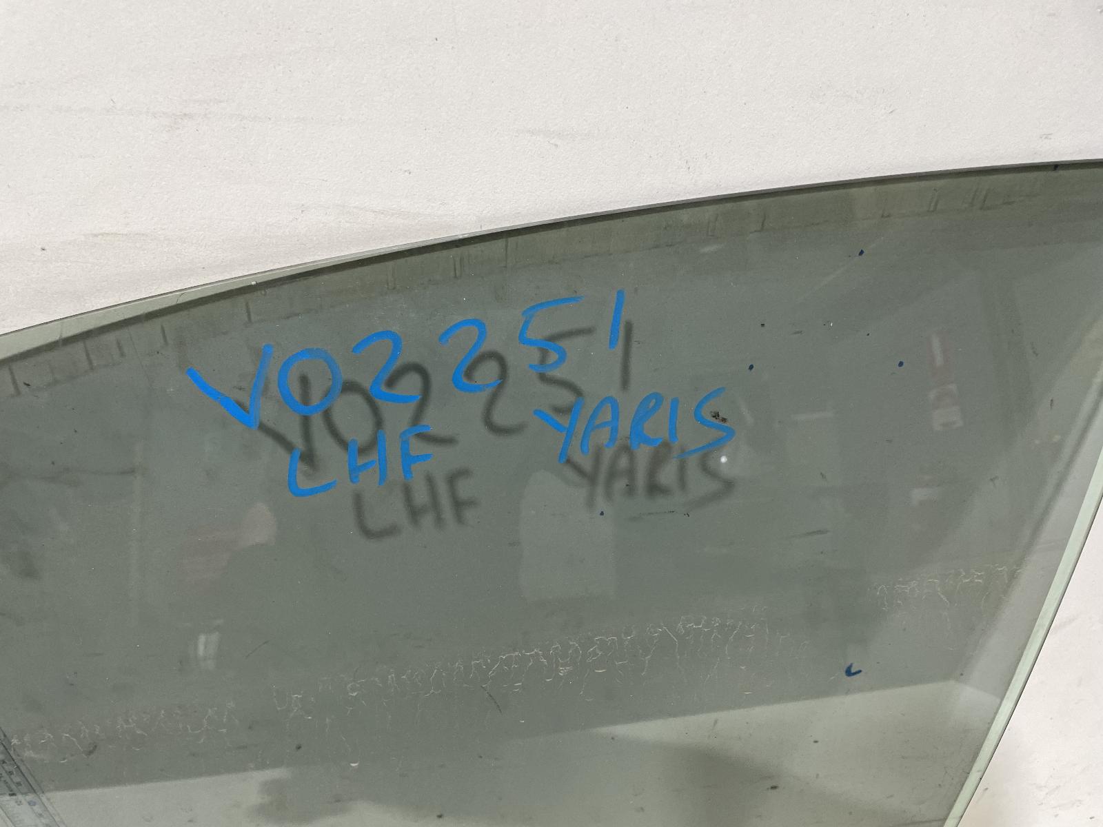 View Auto part Left Front Door Window Toyota Yaris 2012