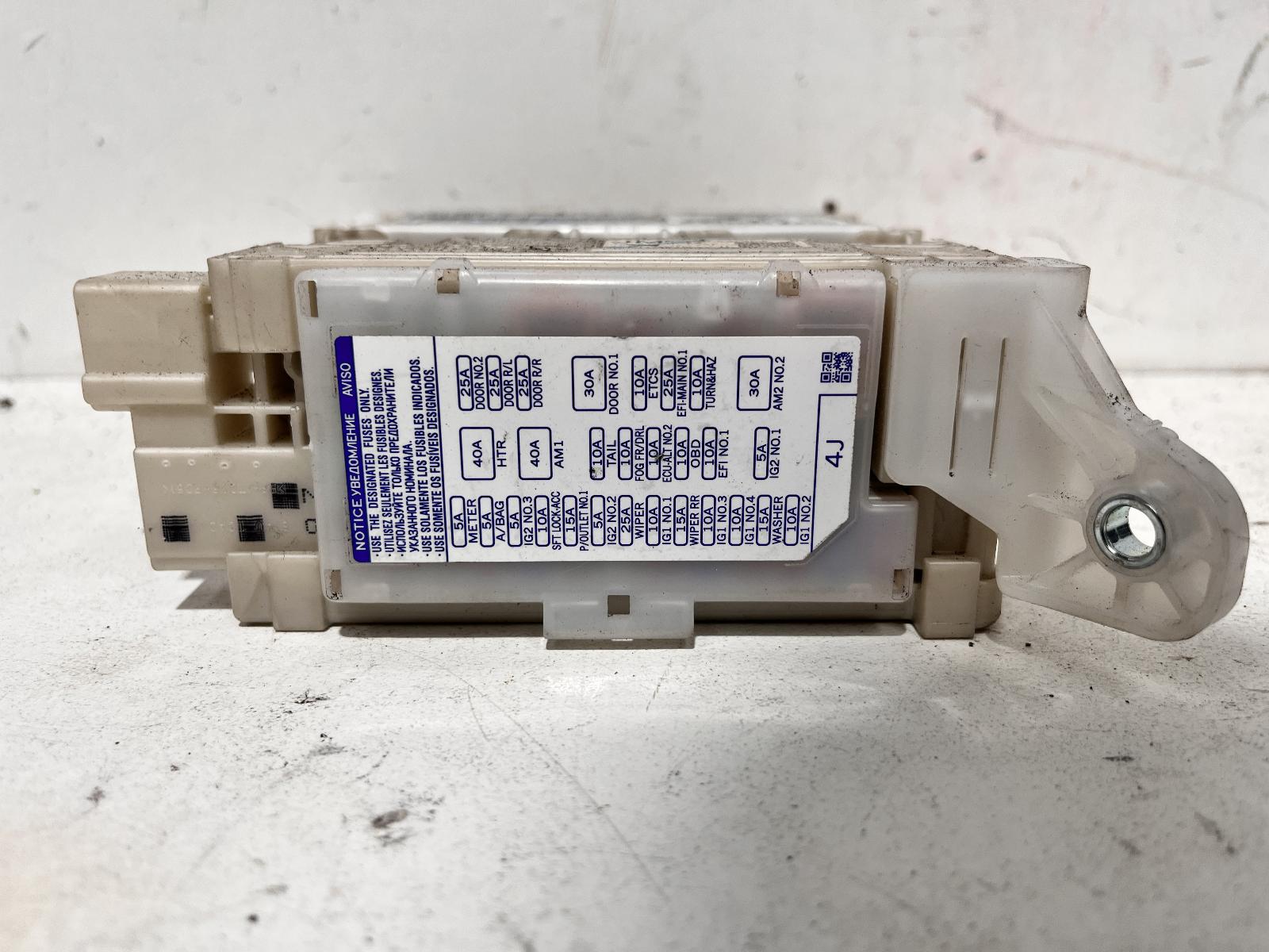 Fuse Box Hilux Toyota 2018