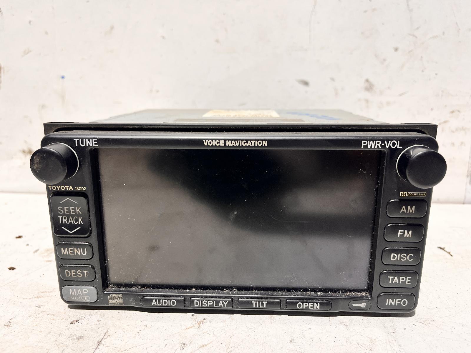 View Auto part Radio/Cd/Dvd/Sat/Tv Toyota Prado 2004