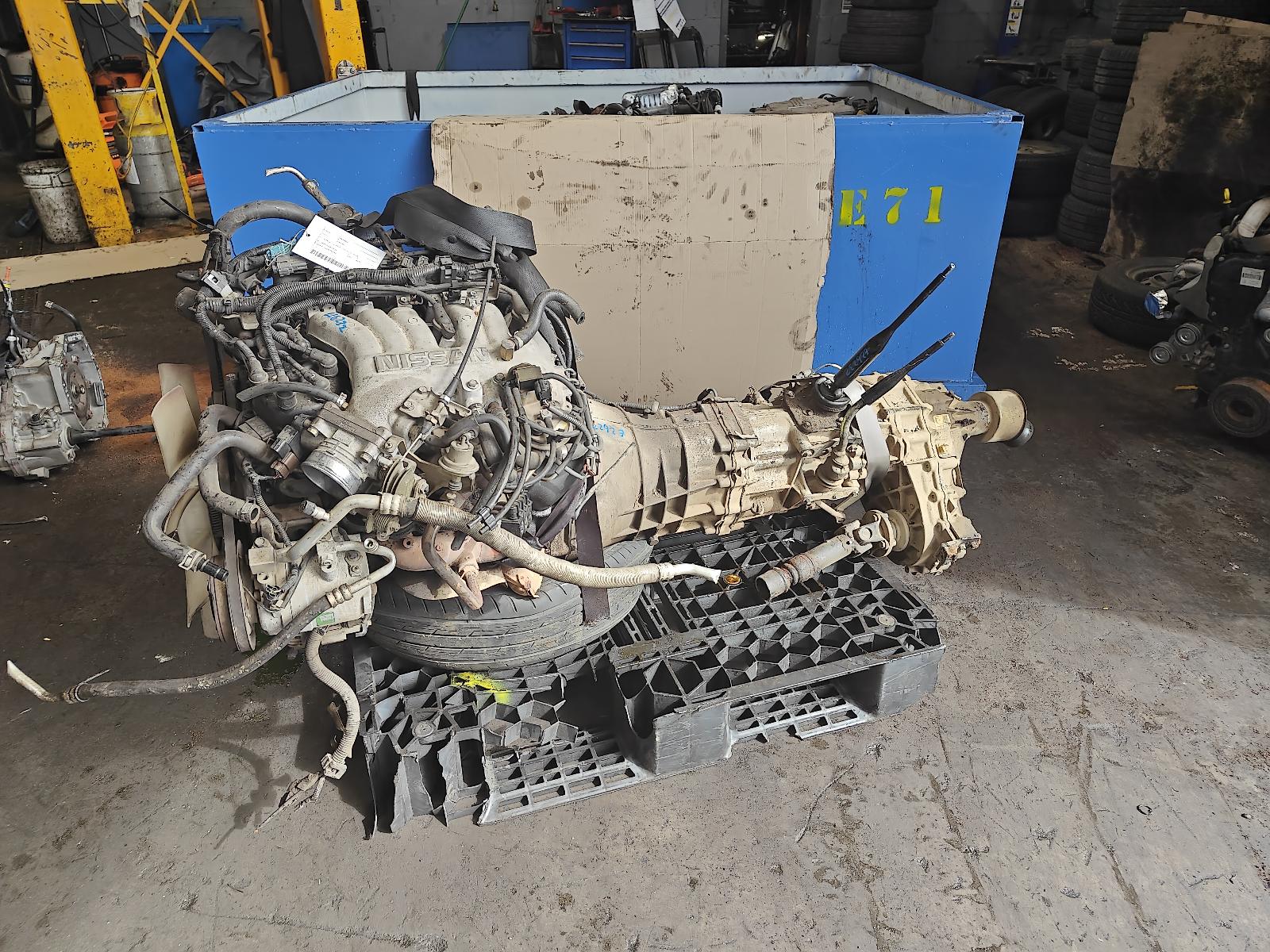 View Auto part Engine Nissan Navara 2004