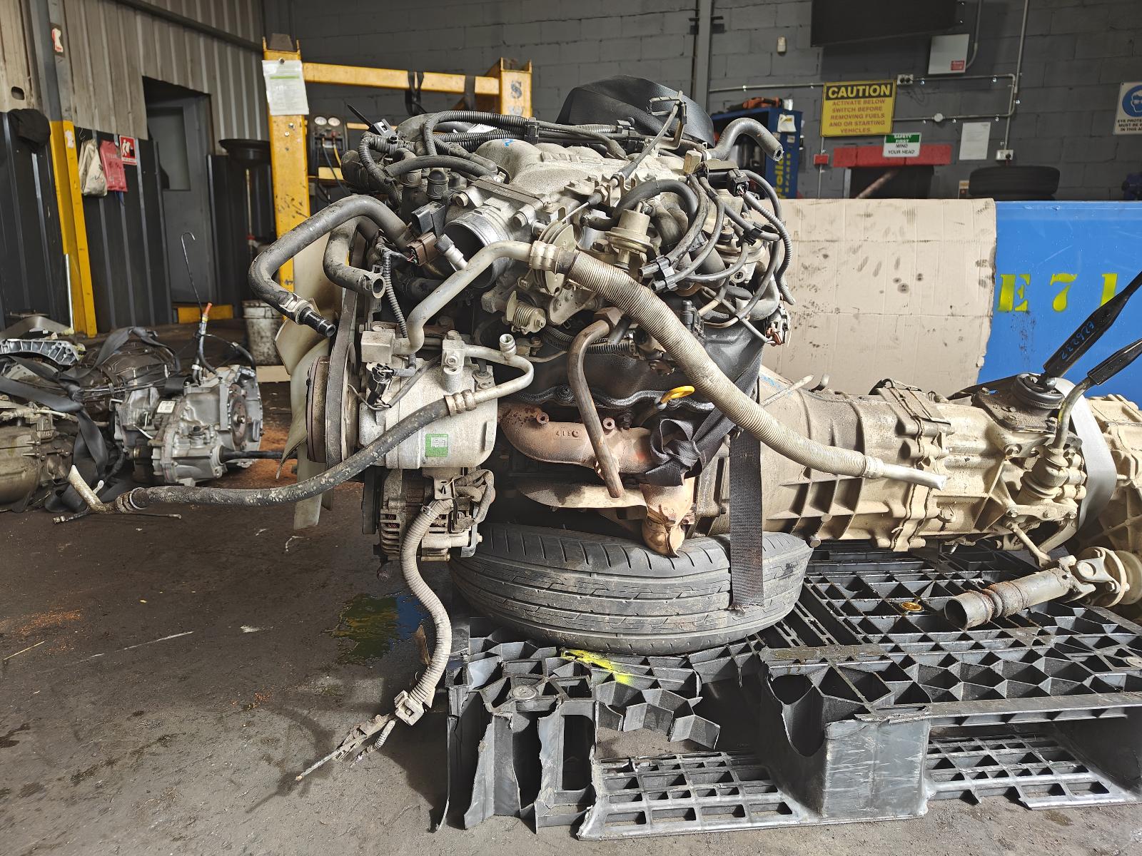 View Auto part Engine Nissan Navara 2004