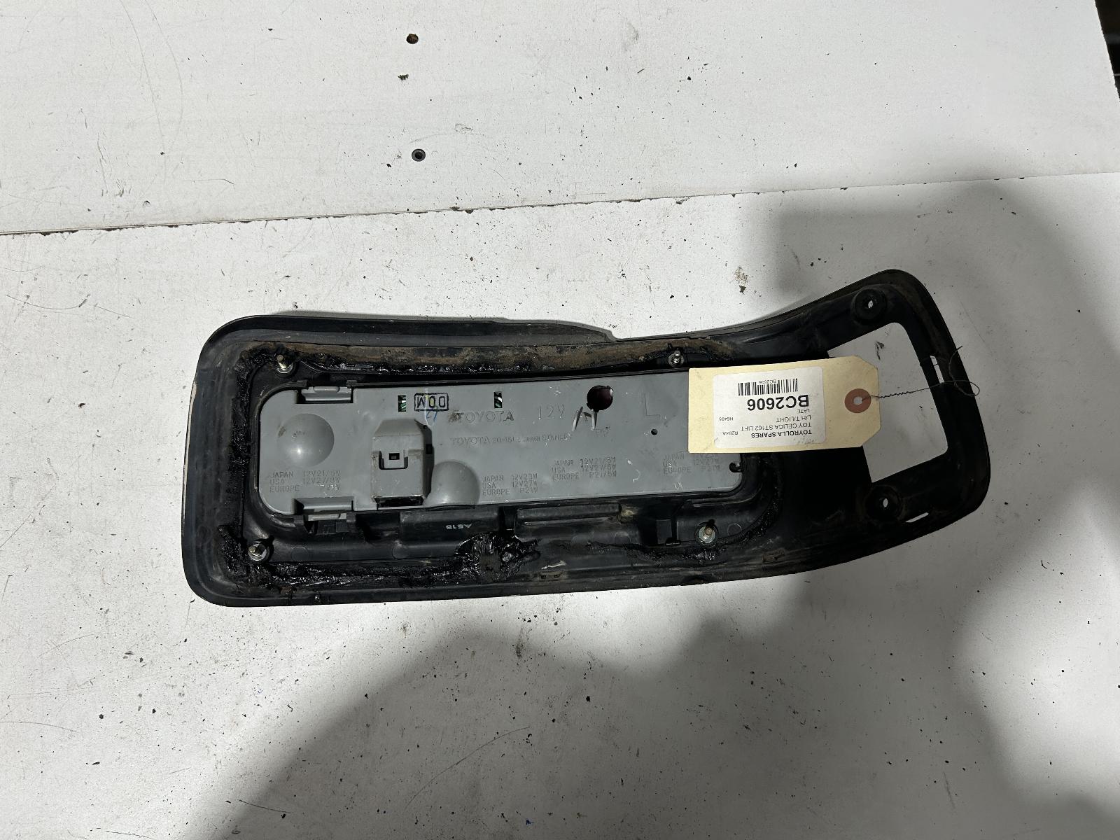 View Auto part Left Taillight Toyota Celica 1988