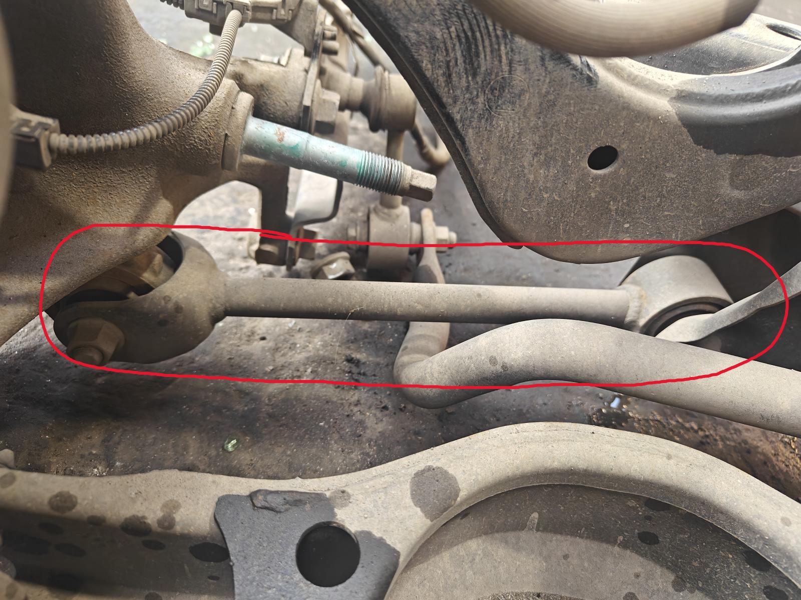 2022 Toyota Corolla Left Rear Trailing Arm View Auto part Left Rear Trailing Arm Toyota Corolla 2022