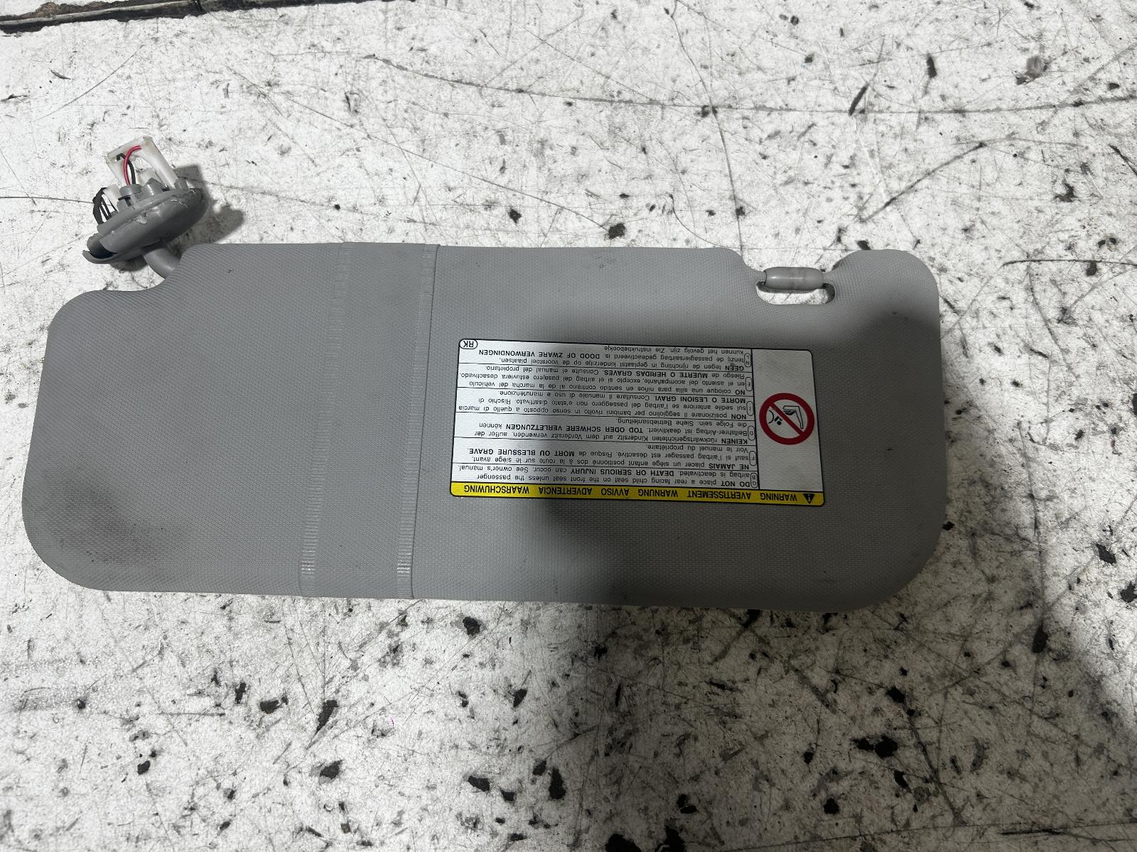 View Auto part Sunvisor Toyota Corolla 2010