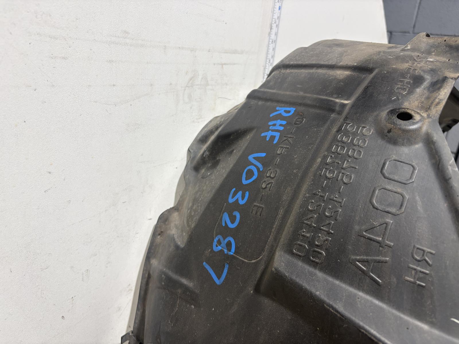 View Auto part Right Guard Liner Toyota Corolla 2010