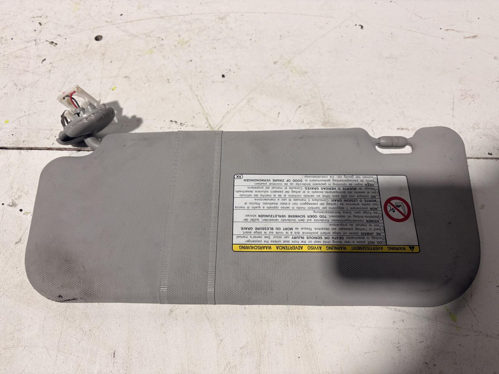 View Auto part Sunvisor Toyota Corolla 2010
