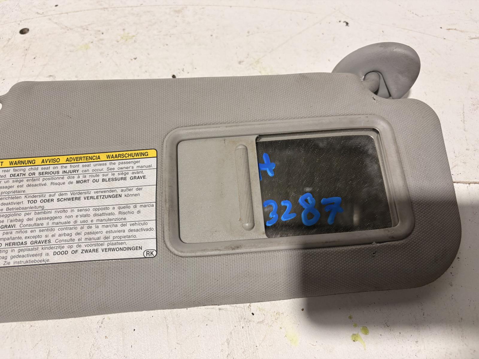 View Auto part Sunvisor Toyota Corolla 2010
